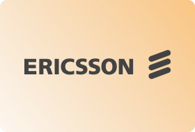 Förstasida för Ericsson